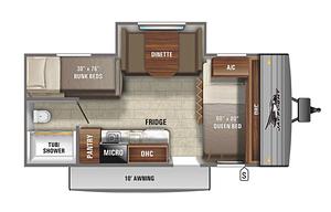 21' Bunkhouse - Pet Friendly - Delivery Available