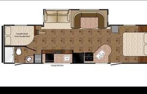 28' SUMMERLAND SLEEPS 10 COMES FULLY STOCKED
