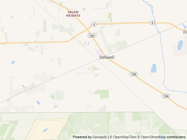 Map for Oliver Crew—-Home Away From Home near La Porte, IL