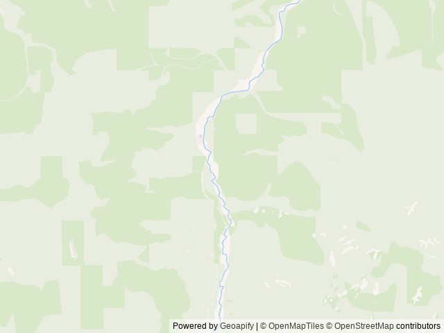 Map of Lost Moose Campground location at Cataldo, ID, United States