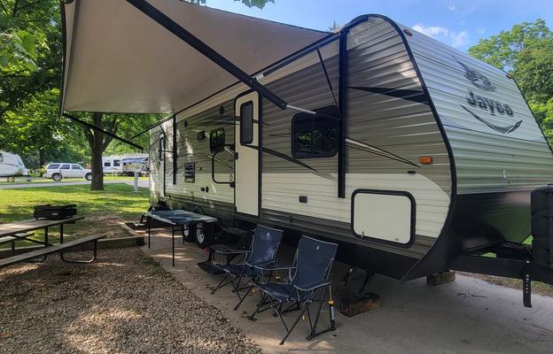 Jacob and Manda's home away from home.