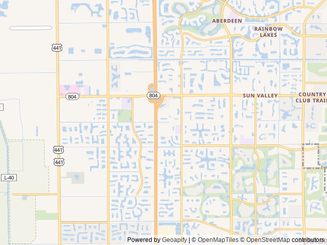 Map for Fun Jayco Jay Flight SLX 8 267BHS near Boynton Beach, FL