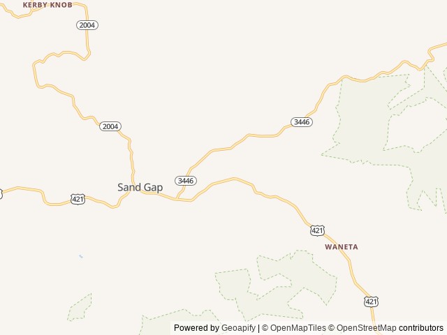 Map for 2019 Coachmen RV Apex Ultra-Lite 251RBK near McKee, KY