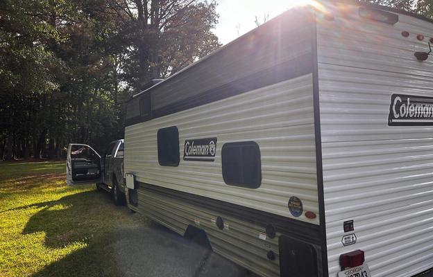 A fun RV for spending time with family and pets.