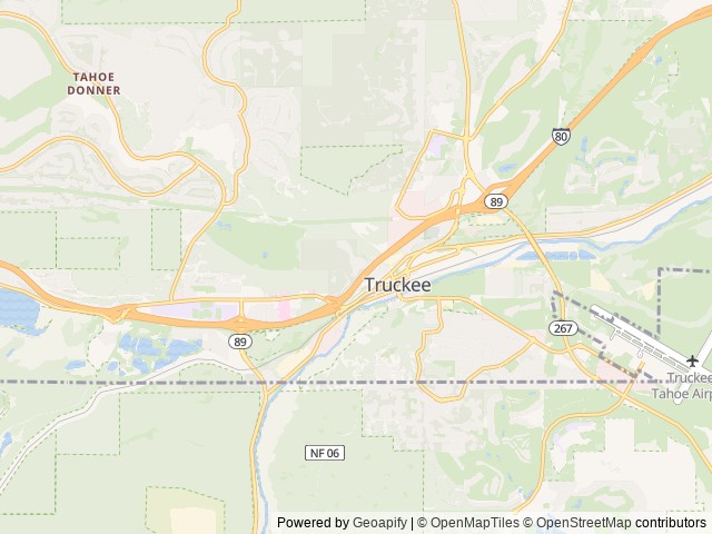 Map for 2016 Forrest River Surveyor 251RKS near Truckee, CA