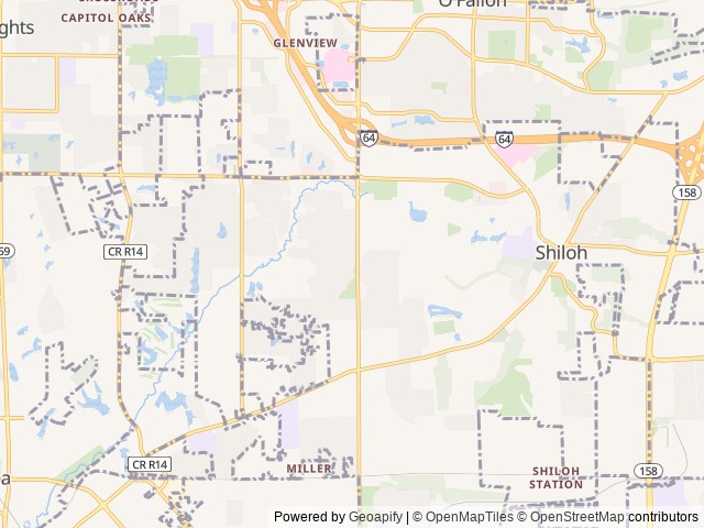 Map for 2021 Keystone RV Passport GT 2951BH near Belleville, MO