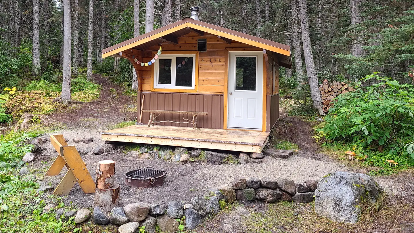Laughton Glacier Cabin