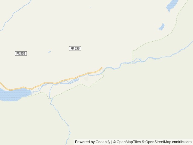Map of River Hill location at Creede, CO, United States