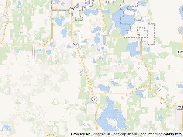 Map for Compact Luxury | Sleeps 5 | Tow or Delivered near Groveland, FL