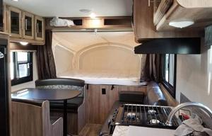 GOES WHERE OTHER RVs CAN’T ONLY 3,950 lb & 18 ft