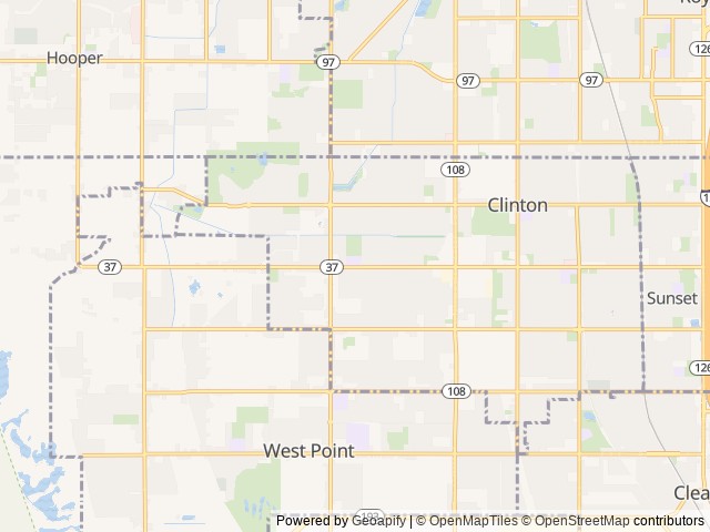 Map for Big Family Friendly Trailer - Wildwood Bunkhouse near Clinton, UT