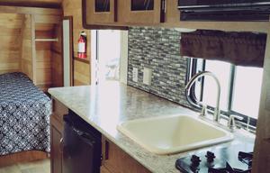 Meet Judy, retro themed camper w/ bunks to sleep 5