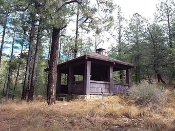 Turney Gulch Ramada Shelter and Fireplace