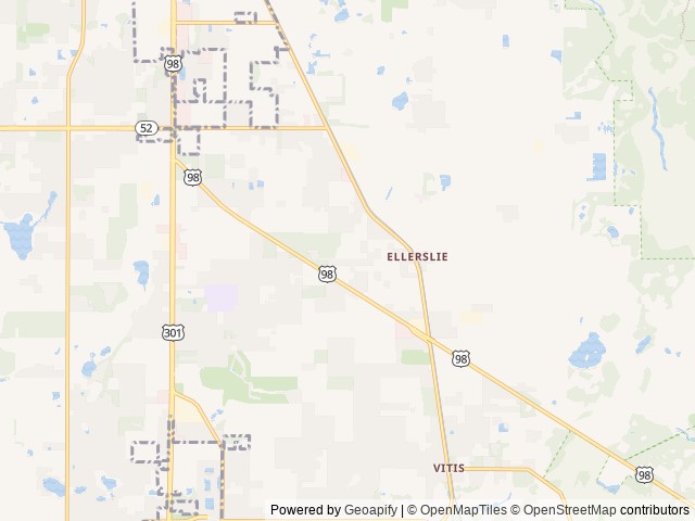Map of Palm Manor RV Park (Age Restricted 55+) location at Dade City, FL, United States
