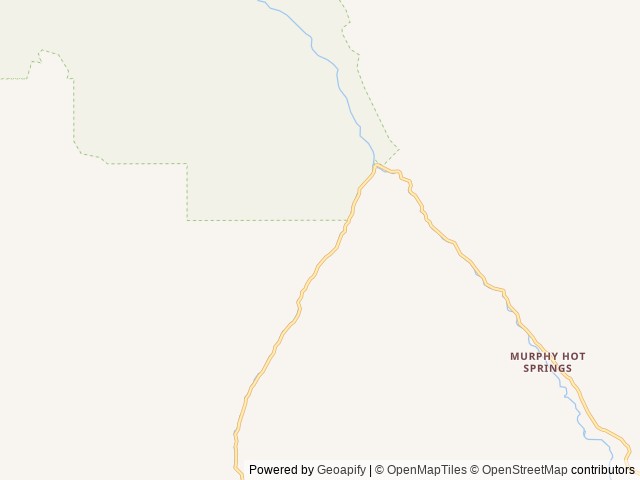 Map of The Forks Campground location at Twin Falls, ID, United States