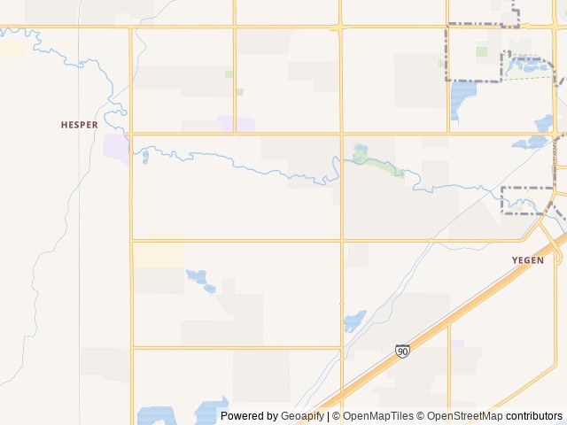 Map for 2025 AWD Revel 44E Unlimited Miles "Effie" Van near Billings, MT