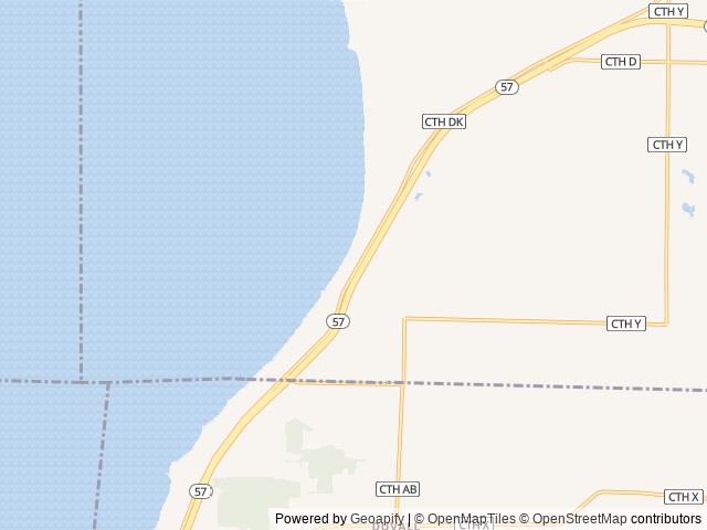 Map for Family/Pet Friendly 2017 Forest River Salem 32BH near Luxemburg, WI