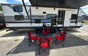 2023 33ft Travel Trailer. We deliver and set up