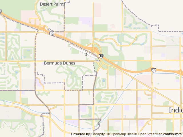 Map for 2018 Starcraft Launch Outfitter 27BHU near La Quinta, CA