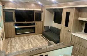 Luxury family camping