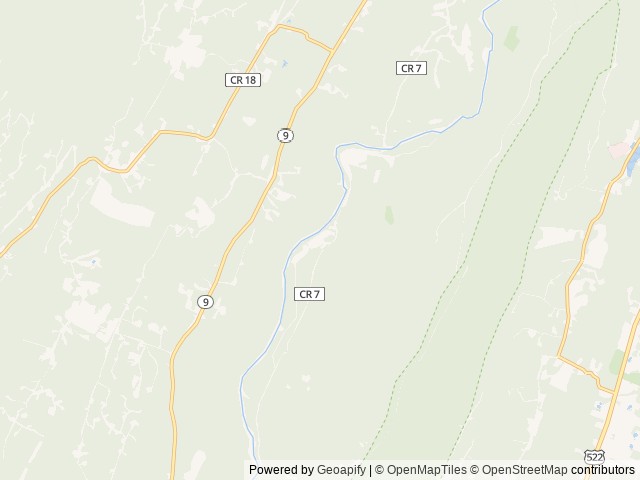 Map of Camp Cacapon location at Great Cacapon, WV, United States