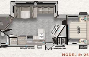 2023 Forest River RV Wildwood 26DBUD
