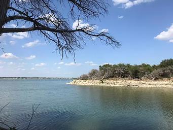 View of Waco Lake at Reynolds Creek Park.