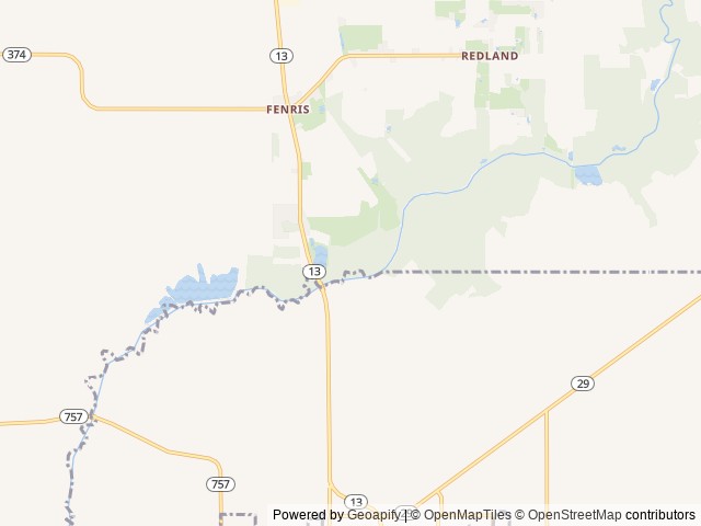 Map of Lakeview Park & Beach location at Eunice, LA, United States
