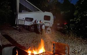 “Astrid” 2 Person Coachmen Viking 9.0 TD Pop-Up Trailer