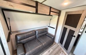 The ⁠Keystone Outback 340BH luxury travel trailer