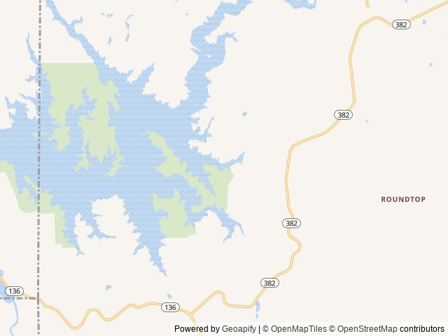 Map of Doll Mountain Day Use Area Shelter location at Chatsworth, GA, United States