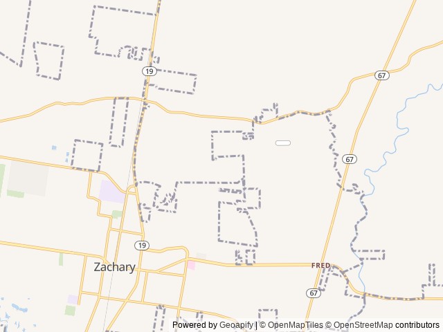 Map for 2024 Jayco JayFlight near Zachary, LA