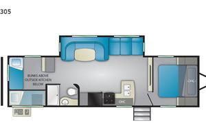 2020 Heartland Pioneer BH 305 RV rental photo 2