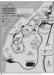 Signal Mountain Campground Map