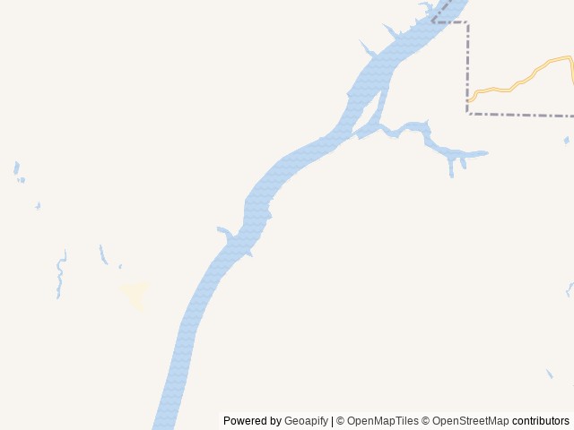 Map of Burchfield Branch Park location at Adger, AL, United States