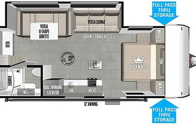 2025 Forest River RV Salem FSX 191SS RV rental photo 3
