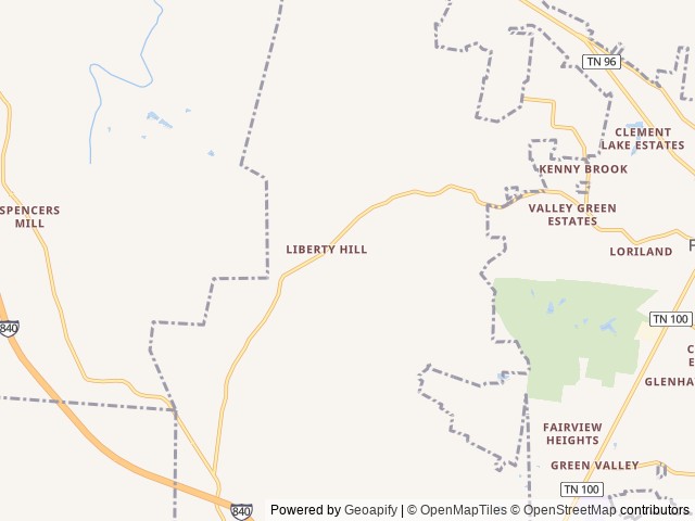 Map for 2026 Forest River Vibe | Luxury Camping near Fairview, TN