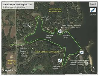 Sandusky Cove Kayak Trail