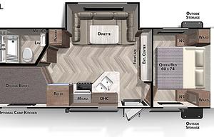 2021 Forest River RV Salem Cruise Lite 263BHXL