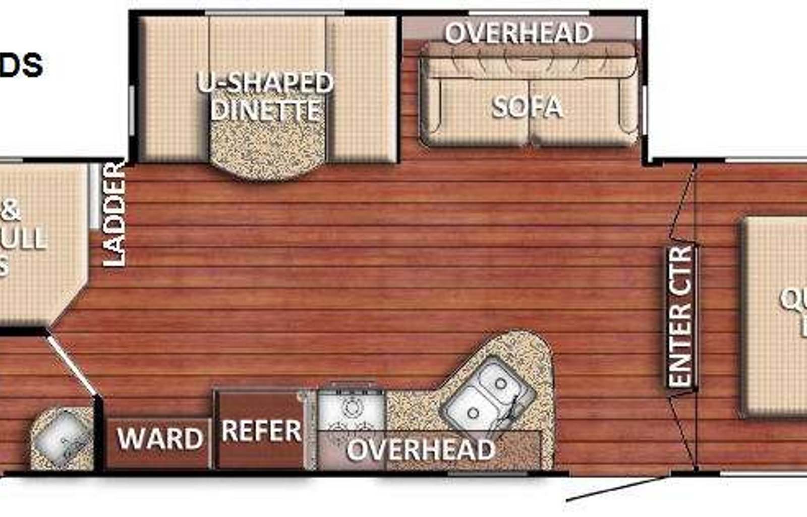 2016 Gulf Stream Rv Conquest 277DDS