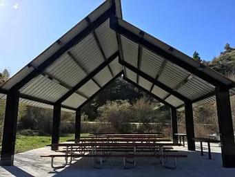 ROBIE CREEK PARK GROUP SHELTER 2