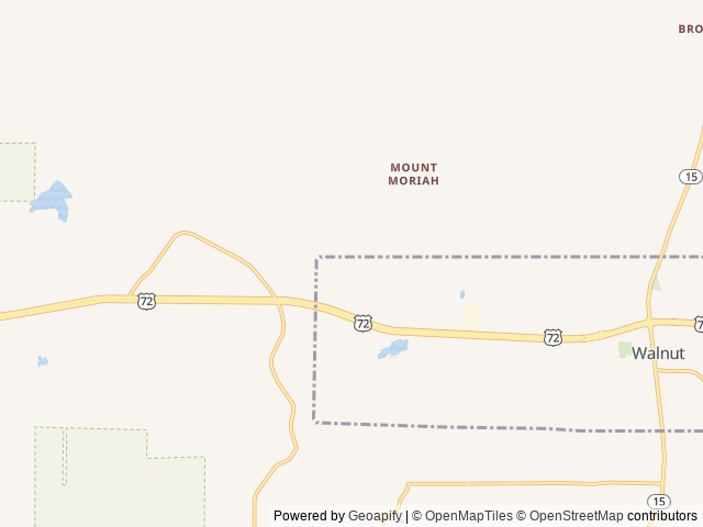 Map for Spacious 5th Wheel— Perfect for Families near Walnut, TN