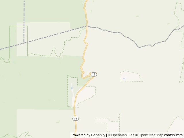 Map of Andrew's Cove Campground location at Lakemont, GA, United States