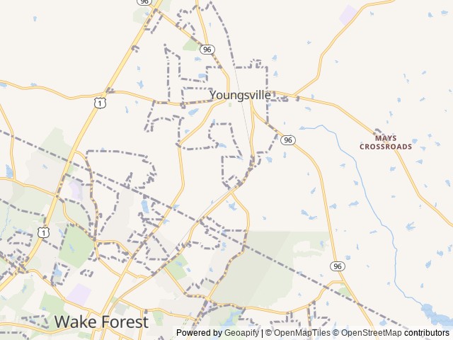 Map for 2023 Entrada 3100FB near Youngsville, NC