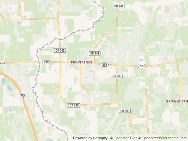 Map for “Big Kahuna” Easy Family Camping near Lake Butler, FL