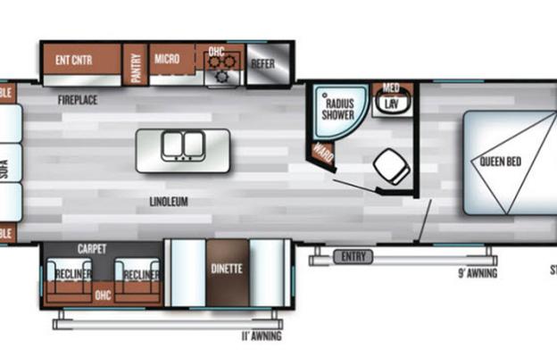 Spacious & Stylish Travel Trailer - Sleeps 5!