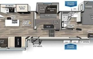 2025 Forest River RV Cherokee Arctic Wolf Suite 3650SUITE RV rental photo 3