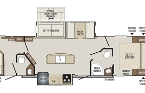 The Wanderer, Dual AC/Slides, 2 bedrooms, 1.5 bath