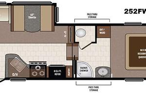 2016 Keystone RV Sprinter 252FWRLS RV rental photo 2