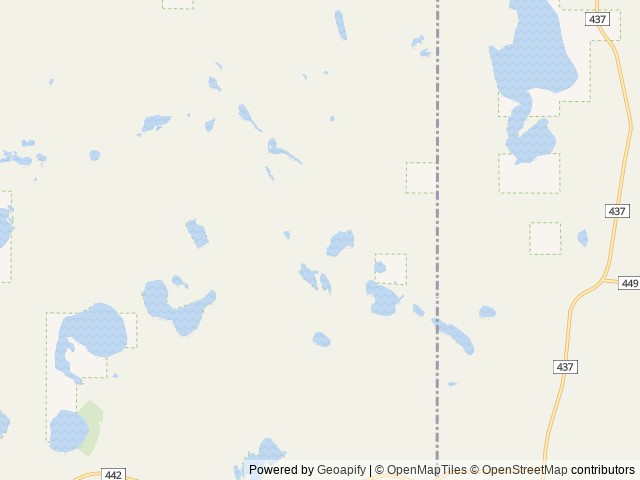 Map of Carr Lake Campsite location at Rapid River, MI, United States
